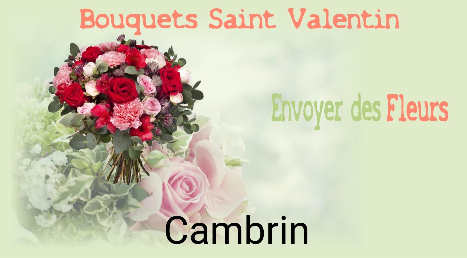 Roses de Saint-Valentin livrées à Cambrin